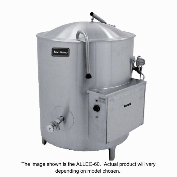AccuTemp ALLEC-40MV 40 Gallon Electric Kettle/Mixer, Stationary, 15 kW