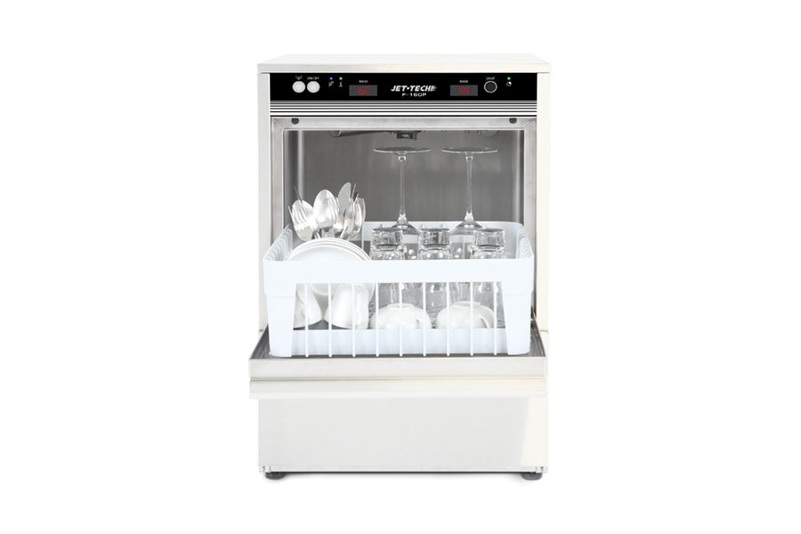 Jet-Tech F-16DP 24 Rack High Temperature Undercounter Glasswasher