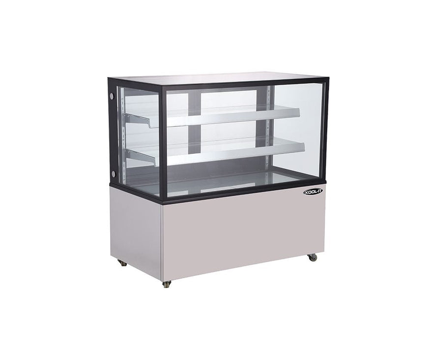 Kool-It KBF-60 60" Refrigerated Dry Bakery Flat Glass Display Case