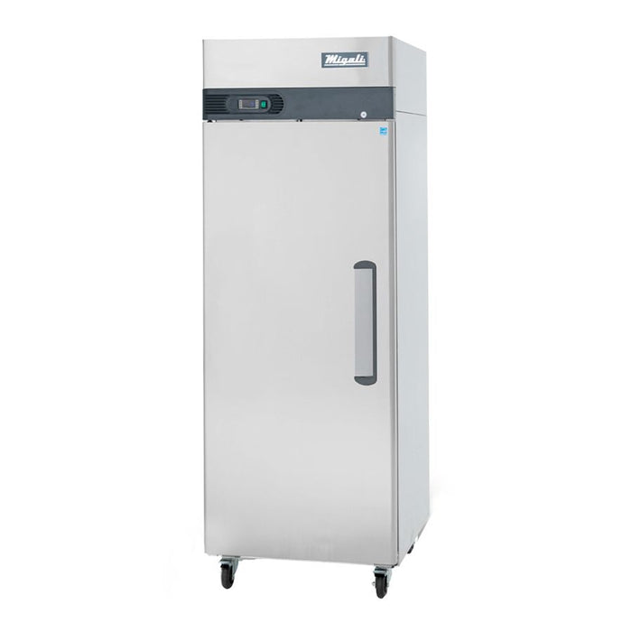 Migali C-1F-LHH-HC 28 7/10" One Section Single Solid Door Reach-In Freezer, 115v
