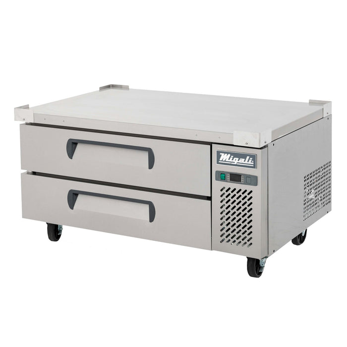 Migali C-CB48-HC 48 2/5" Refrigerated Chef Base w/ Two Drawers , 115v
