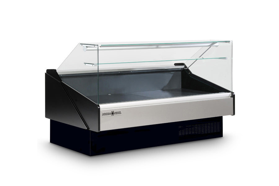 Hydra-Kool KPM-FG-80-S 77.5" Flat Glass Refrigerated Deli Display Case